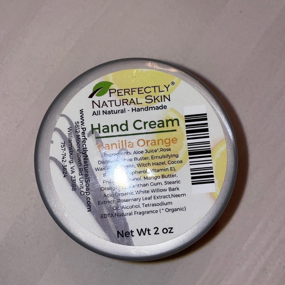Vanilla orange hand cream Brand new